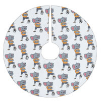 Ilustracion personalizado futbolista elefante