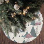 Falda Para El Árbol De Navidad De Poliéster Invierno de los bosques de época<br><div class="desc">Sumérjase en un mundo de nostalgia y calidez con nuestra colección de Invierno del bosque de la Vintage en Zazzle. Disfrute de la magia de la temporada con estos productos únicos y encantadores que captan la esencia de un refugio de nieve en el bosque. Ya sea que esté buscando los...</div>