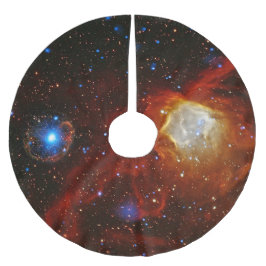 Falda Para El Árbol De Navidad De Poliéster Joya divina - nebulosa N90 y pulsar SXP1062