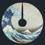 Falda Para El Árbol De Navidad De Poliéster Katsushika Hokusai - La gran ola de Kanagawa<br><div class="desc">La gran ola de Kanagawa / La ola - Katsushika Hokusai,  1829-1833</div>