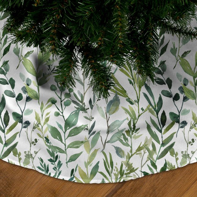 Falda Para El Árbol De Navidad De Poliéster La vegetación del invierno | Vacaciones (Subido por el creador)