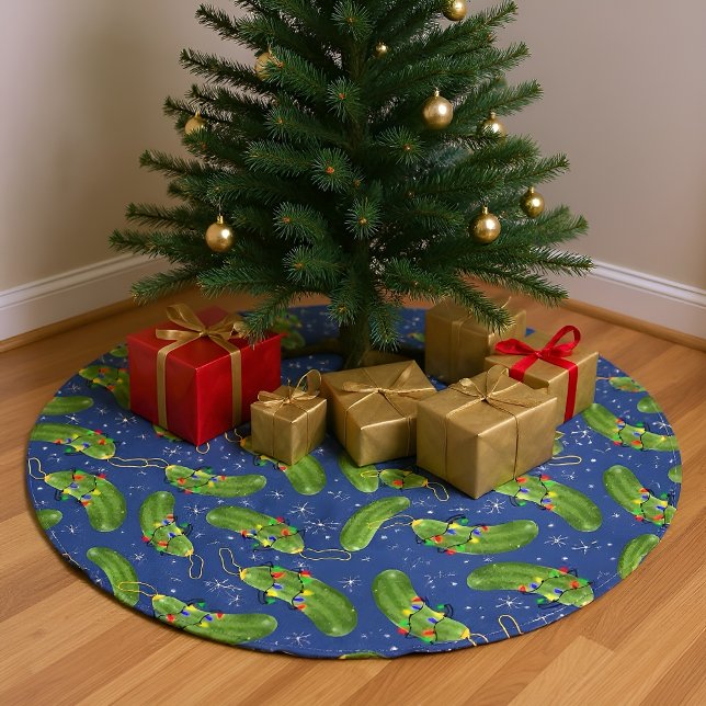 Falda Para El Árbol De Navidad De Poliéster Los Navidades se pelean (Subido por el creador)