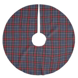 Falda Para El Árbol De Navidad De Poliéster Louth Tartan Plaid