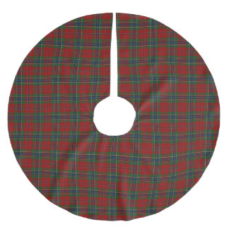 Falda Para El Árbol De Navidad De Poliéster Maclean Tartán escocés moderno MacLean de Duart