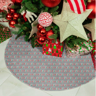 Falda Para El Árbol De Navidad De Poliéster Magia de Navidad
