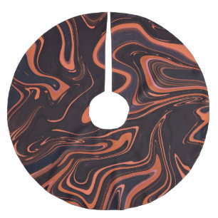 Falda Para El Árbol De Navidad De Poliéster Mármol abstracto: fondo de textura artística