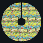 Falda Para El Árbol De Navidad De Poliéster Merry Christmas Tree Skirt Beach Bum Santa Claus<br><div class="desc">Navidades y la falda del árbol de vacaciones</div>