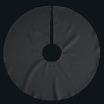 Falda Para El Árbol De Navidad De Poliéster Merry Christmas Tree Skirt Black<br><div class="desc">Navidades y la falda del árbol de vacaciones</div>