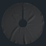 Falda Para El Árbol De Navidad De Poliéster Merry Christmas Tree Skirt Black<br><div class="desc">Navidades y la falda del árbol de vacaciones</div>