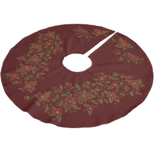 Falda Para El Árbol De Navidad De Poliéster Metis Art Christmas Tree Skirt Native Being