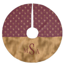 Moda de animales rojos de vacaciones con monograma