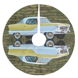 Falda Para El Árbol De Navidad De Poliéster Nash Metropolitan