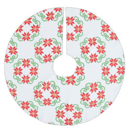 Falda Para El Árbol De Navidad De Poliéster Navidad