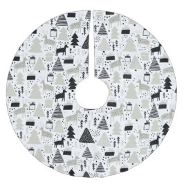 Falda Para El Árbol De Navidad De Poliéster Navidades