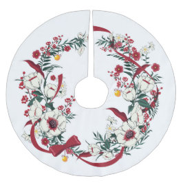 Falda Para El Árbol De Navidad De Poliéster Navidades