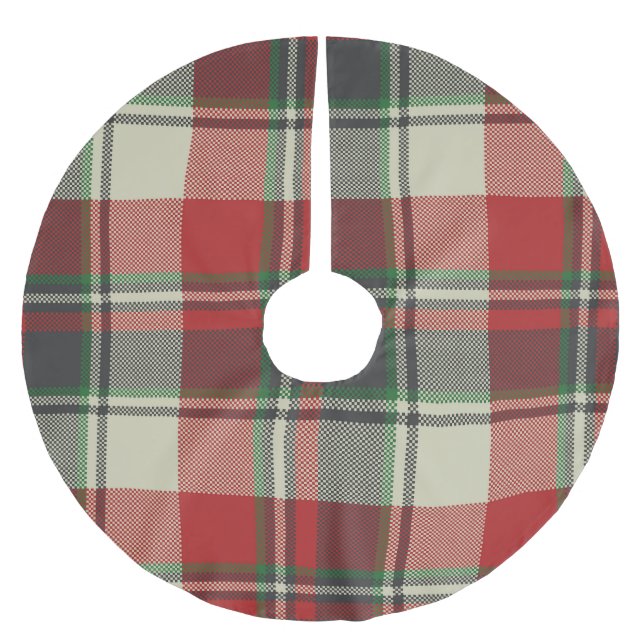 Falda Para El Árbol De Navidad De Poliéster Navidades colocados (Anverso)