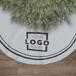 Falda Para El Árbol De Navidad De Poliéster Navidades con logotipo de la empresa personalizado