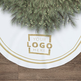 Falda Para El Árbol De Navidad De Poliéster Navidades con logotipo de la empresa personalizado