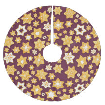 Navidades Cookie Wreath con fondo de ciruela profu