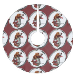 Falda Para El Árbol De Navidad De Poliéster Navidades de Bretaña y España