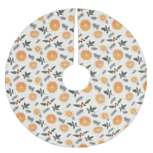 Falda Para El Árbol De Navidad De Poliéster Navidades de Citrus Hygge