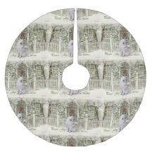 Navidades de Cute Samoyed