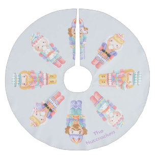 Falda Para El Árbol De Navidad De Poliéster Navidades de Nutcracker