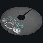 Falda Para El Árbol De Navidad De Poliéster Navidades de Sweet Bakery Chalkboard<br><div class="desc">El diseño del Sweet Bakery Chalkboard. Puede hacer clic en personalizar más adelante para cambiar las fuentes y puede cambiar los lugares y el tamaño de los dibujos.</div>