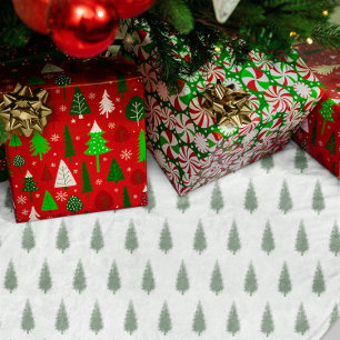 Falda Para El Árbol De Navidad De Poliéster Navidades de Woodland Trees