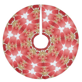 Falda Para El Árbol De Navidad De Poliéster Navidades decorativos rojos