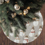 Falda Para El Árbol De Navidad De Poliéster Navidades del patrón de colores neutros de las nev<br><div class="desc">Complete la decoración de sus Navidades con esta falda de árbol de Navidad con colores neutros en el patrón de los hombres de nieve. Con sus adorables hombres de nieve en tonos suaves y mudos, esta falda de árbol aporta una encantadora sensación de vintage manteniendo las cosas elegantes y minimalistas....</div>