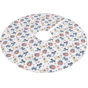 Falda Para El Árbol De Navidad De Poliéster Navidades Duck Tree Skirt