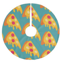 navidades feos pepperoni pizza copos de nieve invi