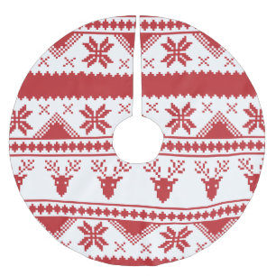 Falda Para El Árbol De Navidad De Poliéster navidades feos suéter la falda del árbol de navida