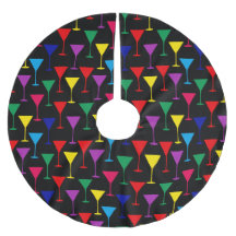 Patrón de cócteles Martini colorido