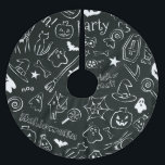 Falda Para El Árbol De Navidad De Poliéster Patrón de Halloween 1<br><div class="desc">Esta es una hermosa obra de arte digital. Los colores son vivos y claros. Es una pintura perfecta para tener en la pared.</div>