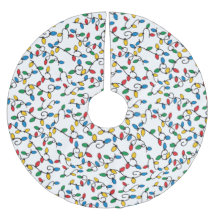 Patrón de las bombillas de cadena de Navidades col