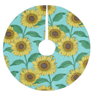 Falda Para El Árbol De Navidad De Poliéster Patrón de repetición de la moda del Ilustracion de