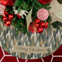 Patrón elegante de árbol de pino | Bosque ruso