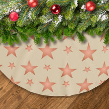 Patrón estelar en el naranja de terracota gradient