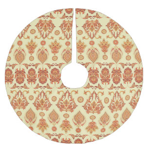 Falda Para El Árbol De Navidad De Poliéster Patrón étnico floral folclórico batik