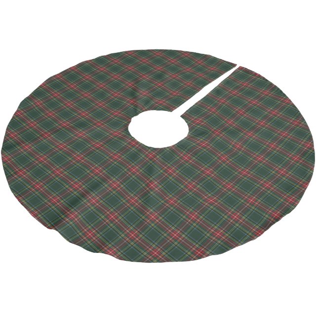 Falda Para El Árbol De Navidad De Poliéster Princess Mary Scottish Tartán (Angular)