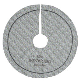 Falda Para El Árbol De Navidad De Poliéster Puntos en colores pastel de la textura del granito