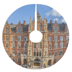 Falda Para El Árbol De Navidad De Poliéster Royal College of Music: puesta de sol.