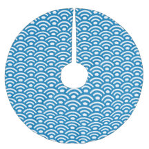 Seigaiha, olas, japonés, azul y blanco