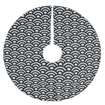 Seigaiha, olas, japonés, blanco y negro