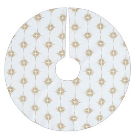 Falda Para El Árbol De Navidad De Poliéster STAR OF BETHLEHEM Pattered