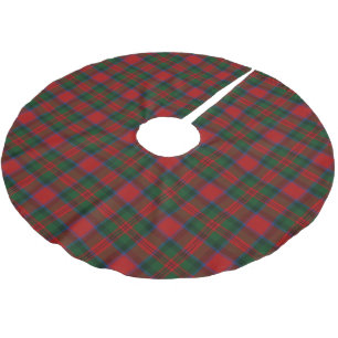 Falda Para El Árbol De Navidad De Poliéster Tartán escocés de MacDuff del clan