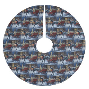 Falda Para El Árbol De Navidad De Poliéster Temporada festiva de los grandes Navidades de dané