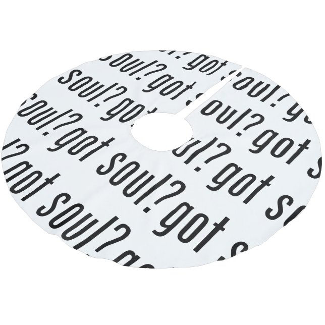 Falda Para El Árbol De Navidad De Poliéster ¿tienes alma? (Angular)